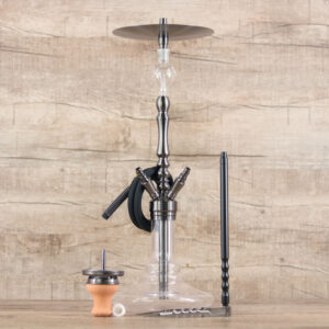 Invi Tesseract Gun Metal Shisha